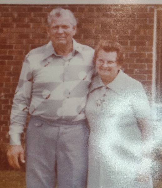 Edward Grady Partin and Grandma Foster